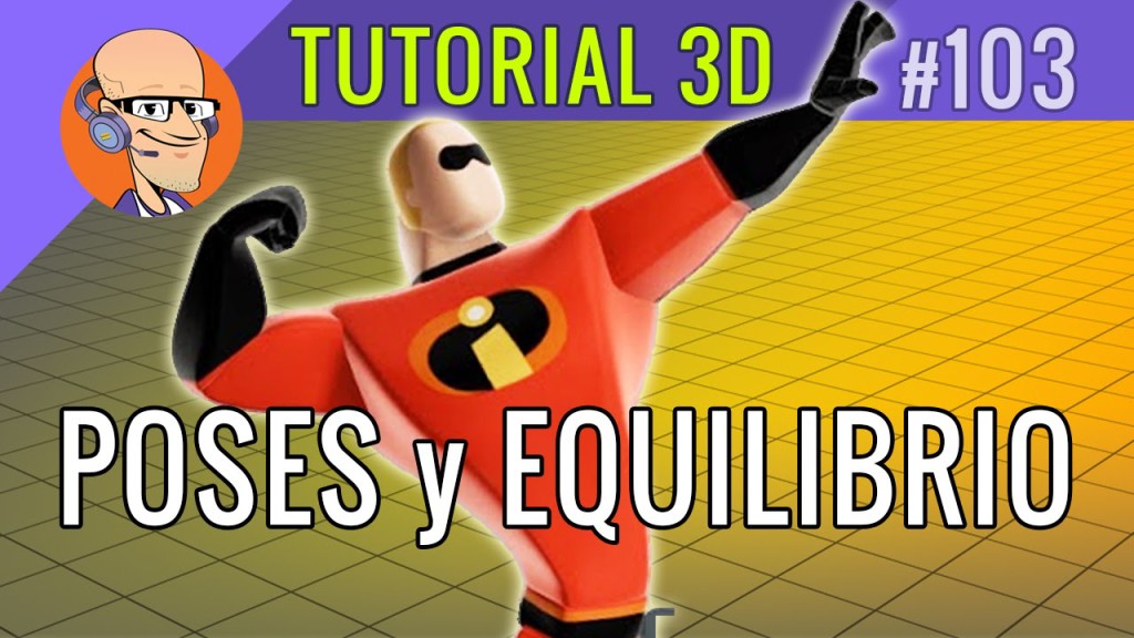 Tutorial Poses en Equilibrio (Maya, Blender, 3DMax, c4d)
