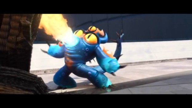 Creación de una escena de Big Hero 6 (Disney)