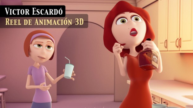 Reel de Animaciones de estudio de Victor Escardó