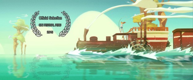 Corto Animado: Fishing Train