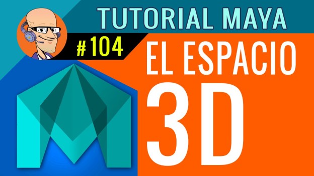 ¿Cómo moverse en las vistas 3D? : Tutorial Maya 2016 – #104 (Animación 3D en español)