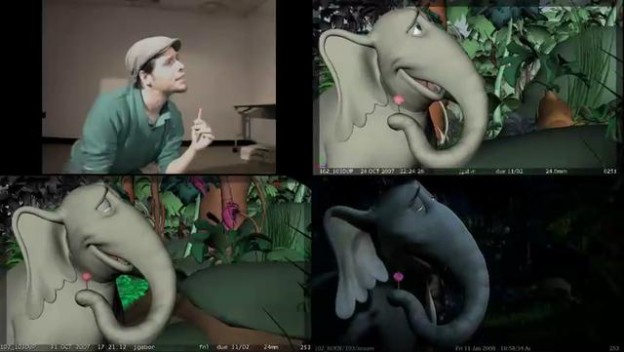 Trabajo del Animador 3D: «Horton y el mundo de los quien.» Reel de Actuación