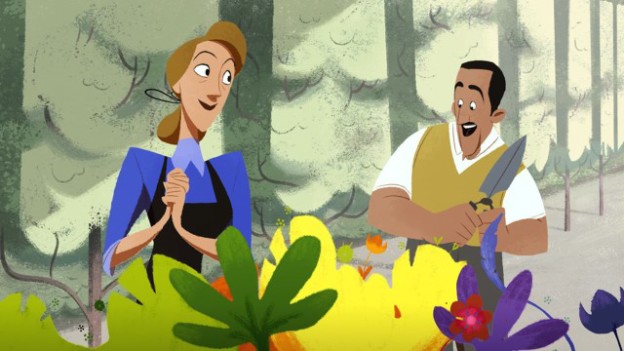 Homenaje a la animadora Mary Blair de Disney