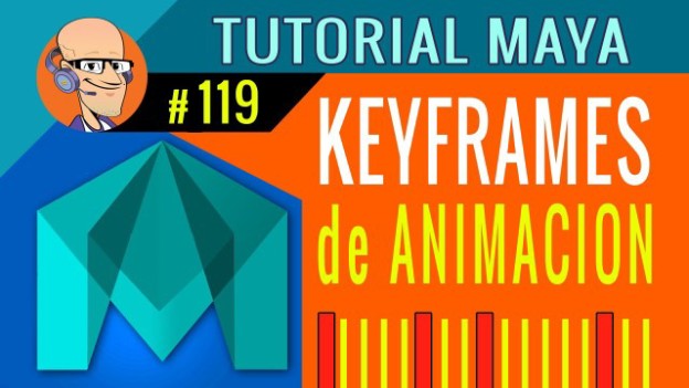 ¿Cómo crear Keyframes, Claves, Llaves de Animación en Maya?