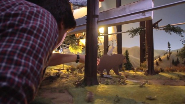 Detrás de cámaras de la animación de «El Oso y la Liebre»