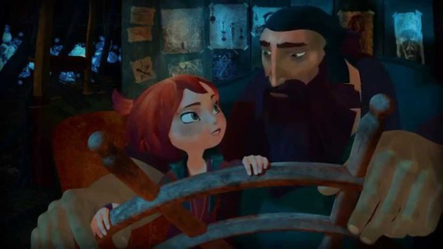 Molinos de viento mágico corto de animación