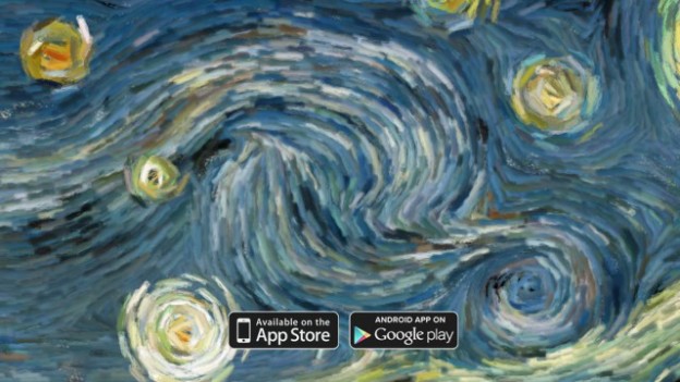 ¿Viste la app con animaciones interactivas de la famosa pintura de Van Gogh?
