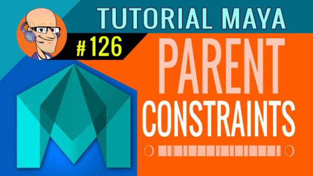 Constraints (Parent, Point y Orientation)  : Tutorial Autodesk Maya