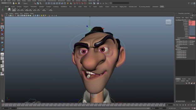 Rig facial 3D que se dibuja!