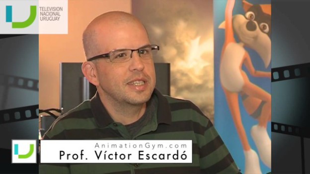Entrevista al Prof. Víctor Escardó en TNU Canal 5 | Cursos de Animación 3D