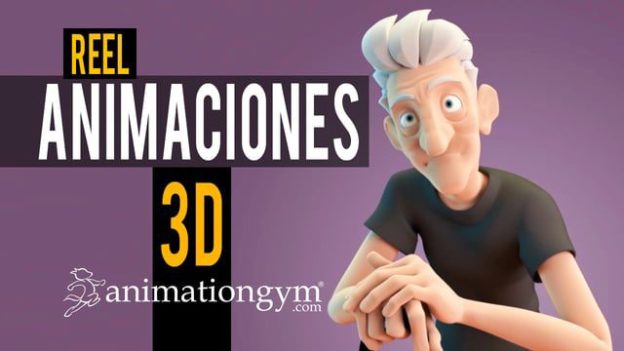 Reel final de Animaciones Curso Animación 3D AnimationGym.com | Hugo Medina