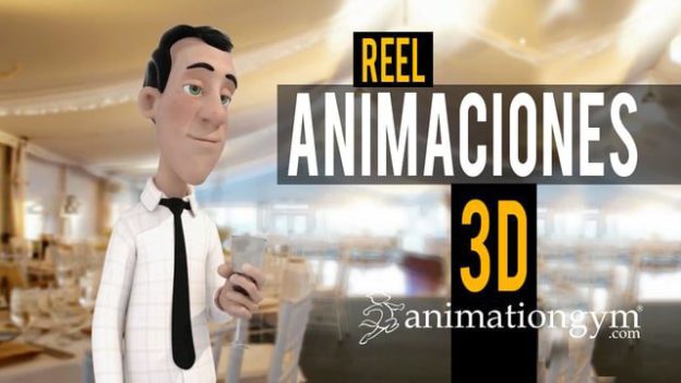 Reel final de Animaciones Curso Animación 3D AnimationGym.com | Pablo Harreguy de Montevideo, Uruguay