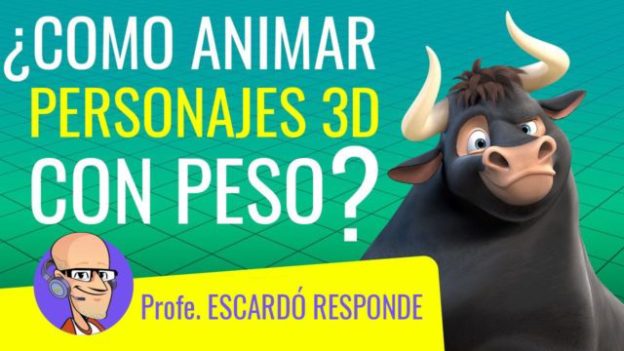 Animación 3D ¿Cómo puedo dar diferencia de PESO a personajes?