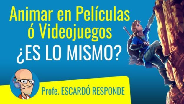 ¿Animar en Películas 3D ó Videojuegos es lo mismo?