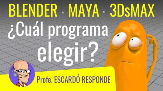 ¿QUE PROGRAMA DE ANIMACION 3D ELEGIR? Maya, Blender, C4D ó 3DMax