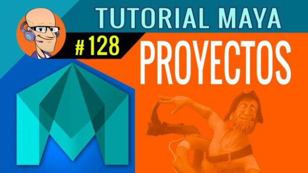 Como crear un PROYECTO en Autodesk Maya 2016 : Tutorial – #128 (Animación 3D en español)