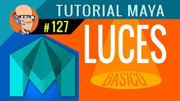 Iluminación Básica y Luces : Tutorial Maya 2016 #127 (Animación 3D en español)